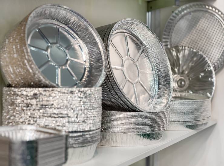 Aluminum foil products sample showroom